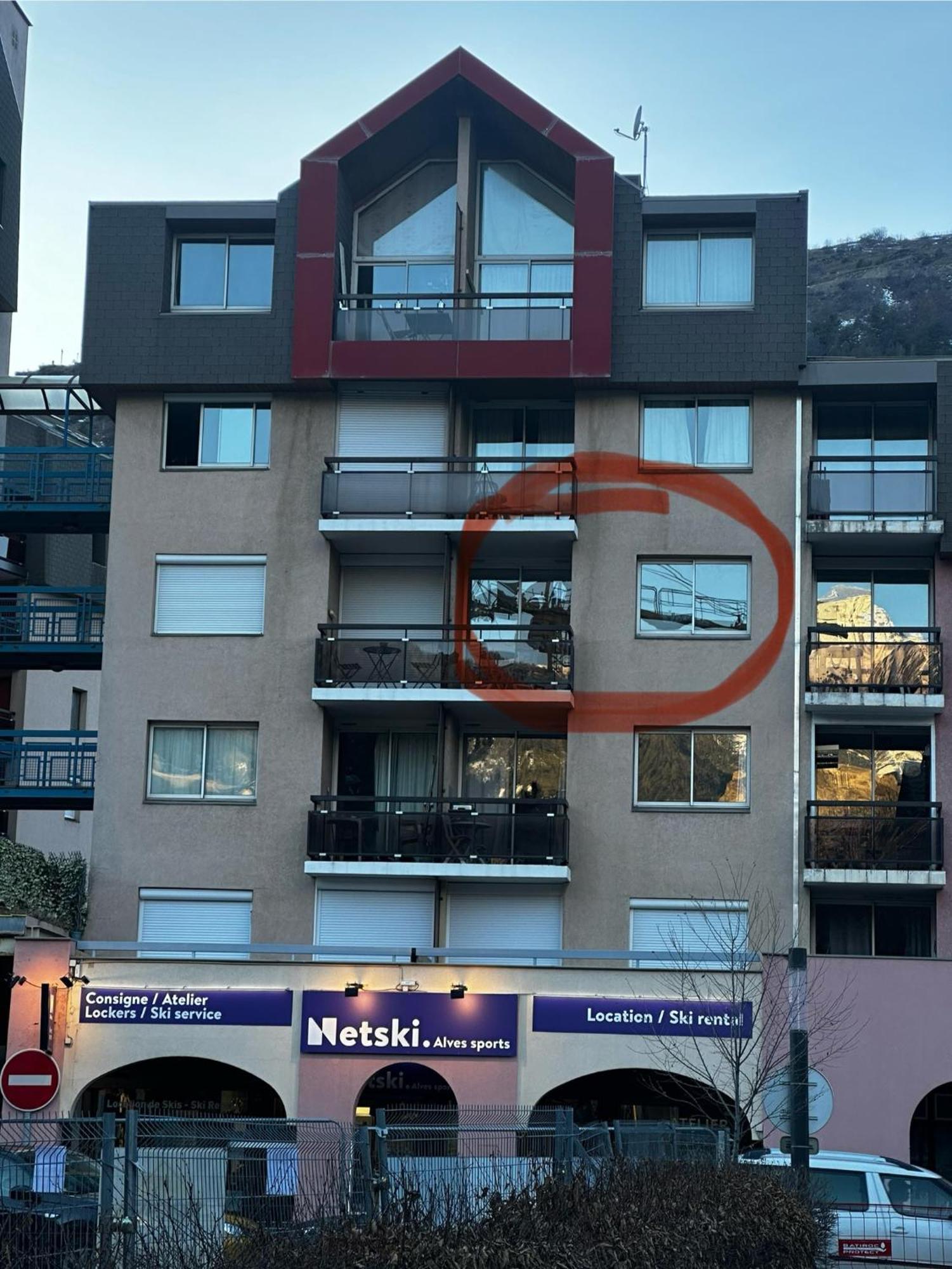 Appartement Centre Ville Pied De Piste Briancon Buitenkant foto